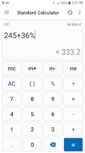 NT Calculator - Обширна екранна снимка на Calc