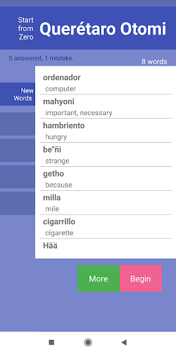 Android application StartFromZero Queretaro Otomi screenshort