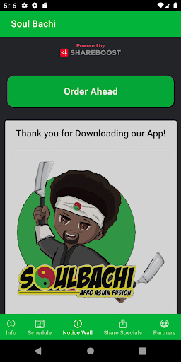 Android application SoulBachi screenshort