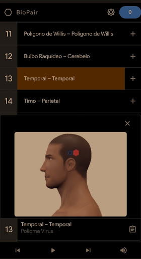 Android application Biomagnetismo BioPair Voice screenshort