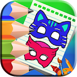 Coloring book for Masks Hero icon