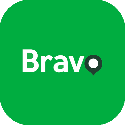 BRAVO TAXI logo