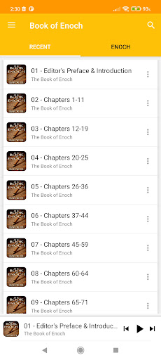Ethiopic Book of Enoch - Audio Screen 3