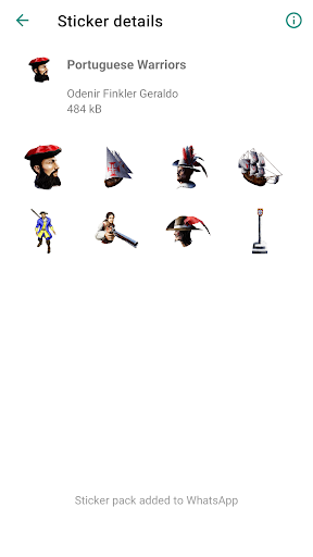 Glory of Portugal Stickers Screen 3