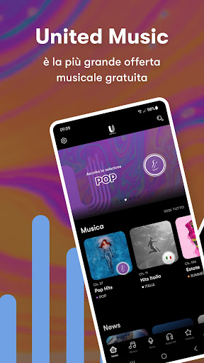 Android application United Music screenshort