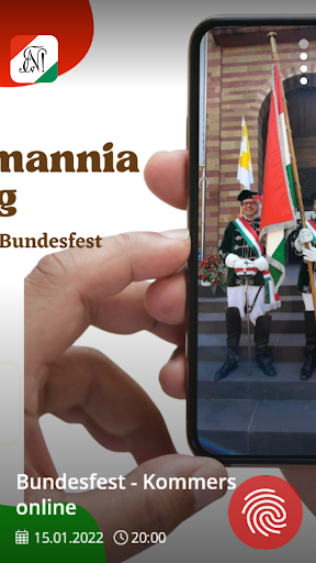 Android application Normannia Würzburg screenshort