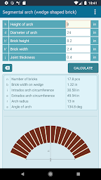 Brick Arch Calculator (Voussoirs)