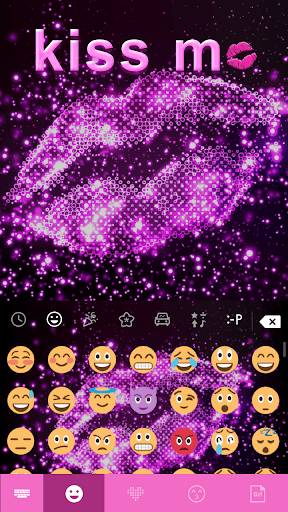 kissme Keyboard Background Screen 2