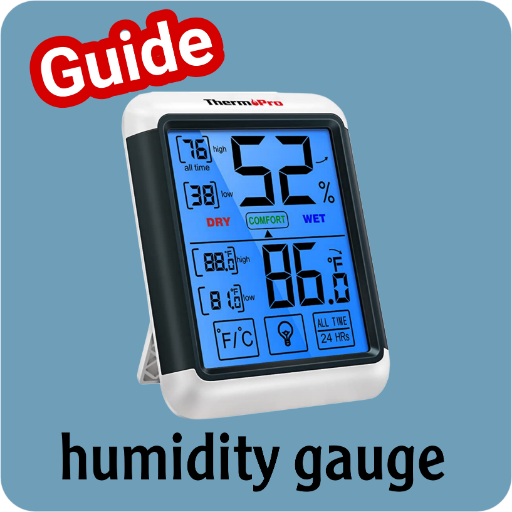humidity gauge guide logo