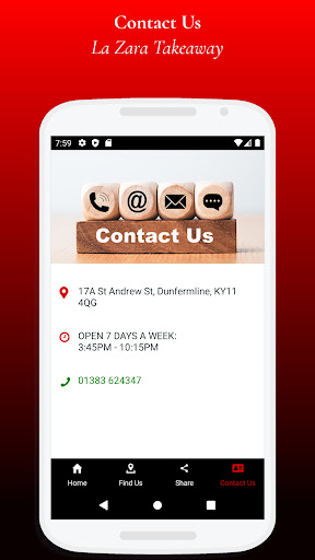 La Zara Takeaway Screen 3
