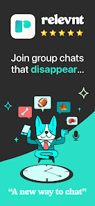 Captura de Pantalla 1 Relevnt - Live Group Chatrooms android