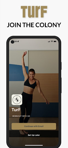 Android application Our TurF screenshort