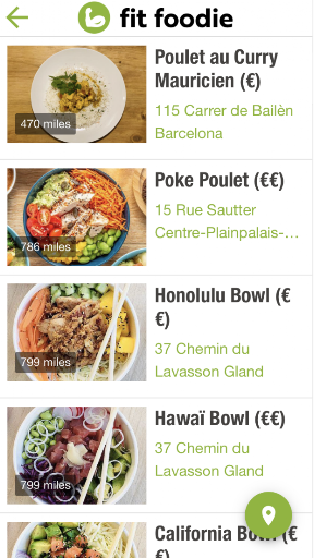 fit foodie meal Screenshot 1 - AppWisp.com