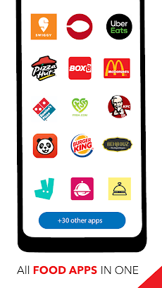 All in One Food Delivery App |のおすすめ画像1