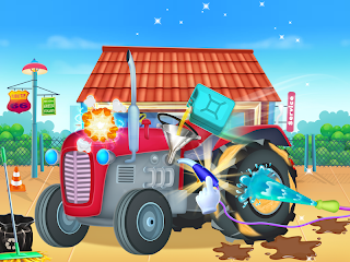 kids truck wash games for boys - Screenshot 3