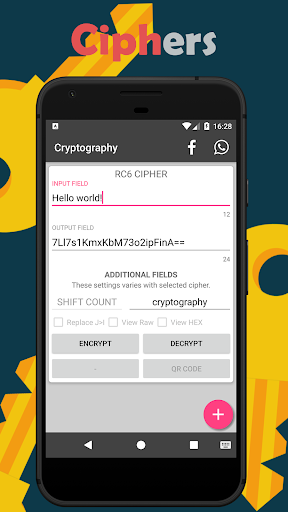Cryptography - Collection of ciphers and hashes