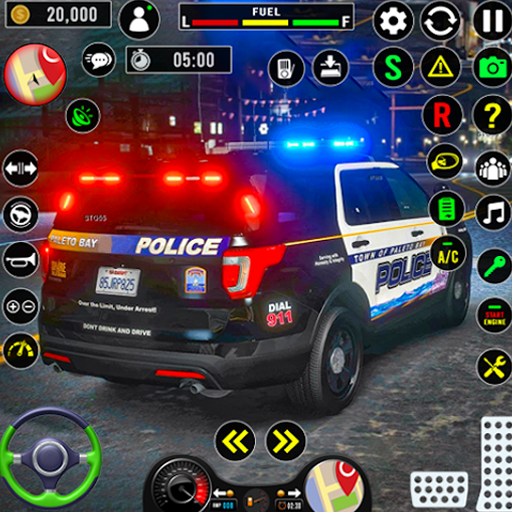 Police Car Driving Game 3d 0.1 Icon