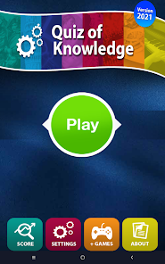 Quiz de Conhecimentos Gerais – Apps no Google Play