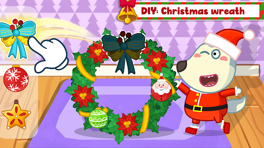 Wolfoo's Christmas Decoration