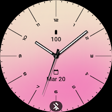 Analog Blush Pink Watch Faceのおすすめ画像4