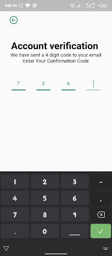 Android application Alga screenshort