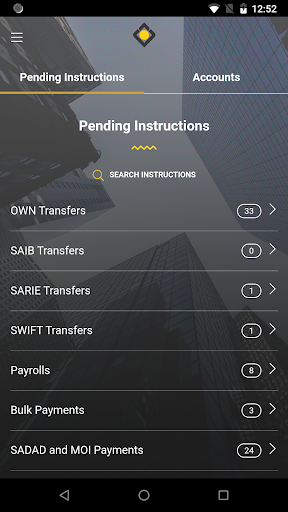 SAIB Business Screen 3