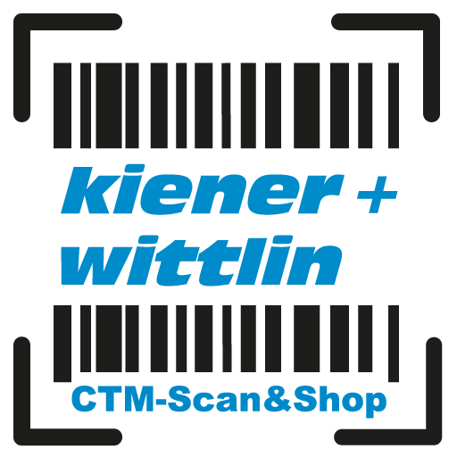 kiener + wittlin CTM-Scan&Shop logo
