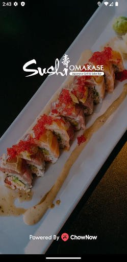 Android application Sushi Omakase Roseville screenshort