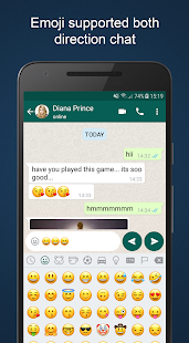 Fake Chat WhatsMock Text Prank Capture d'écran