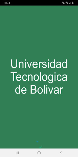 Android application EGRESADOS UTB screenshort