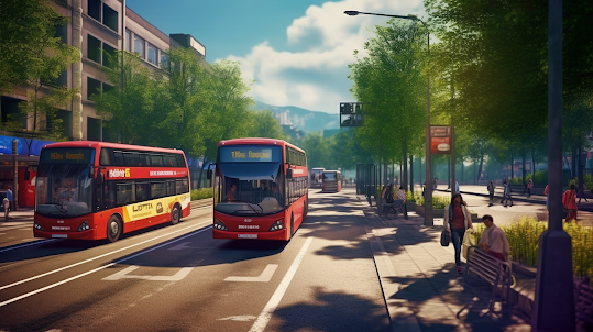 Bus Simulator PVP Driving Game