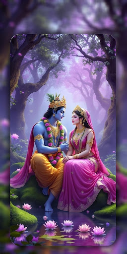 Lord Krishna Wallpaper Live 4k screenshot 15