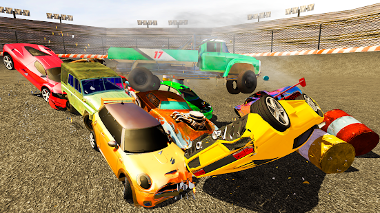 Demolition Derby Mad Car Crash Screenshot