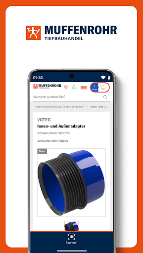 Android application Muffenrohr Service-App screenshort