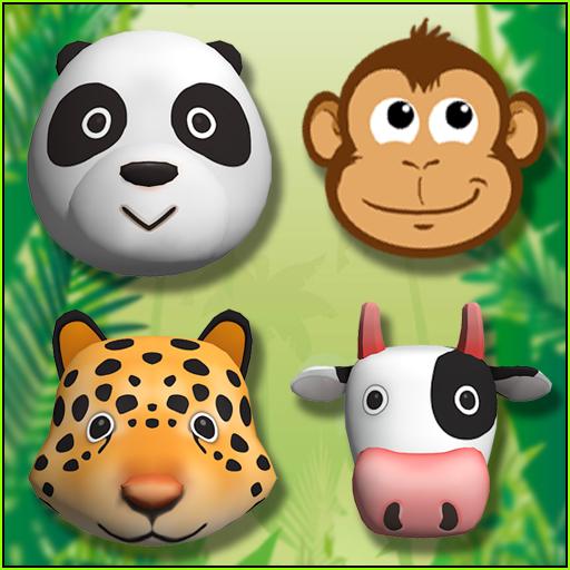 Animal Face in Jungle logo