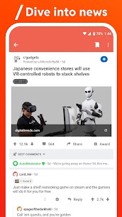 Reddit Apk app for Android 4