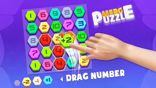 Merge numbers puzzle - Screenshot 2