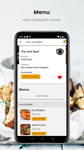Takeout Screen 3