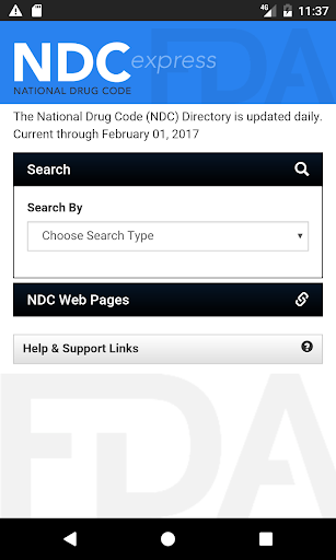Android application NDC Express screenshort