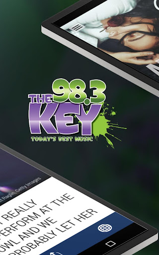 Screenshot of 98.3 The Key
