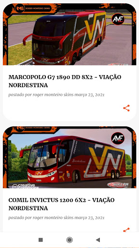Skins World Bus - RMS Screen 2