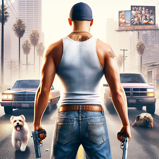 Gangster Mafia City Crime Game logo