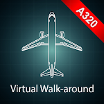 Cover Image of Download A320 Virtual Walk-around  APK