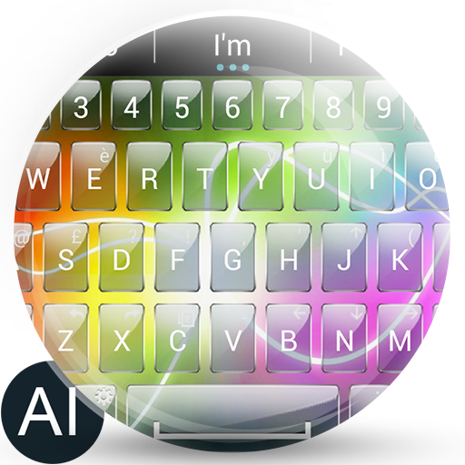 AI Keyboard Theme Electric  Icon