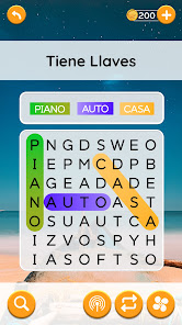Screenshot 12 Word Voyage: Sopa de Letras android