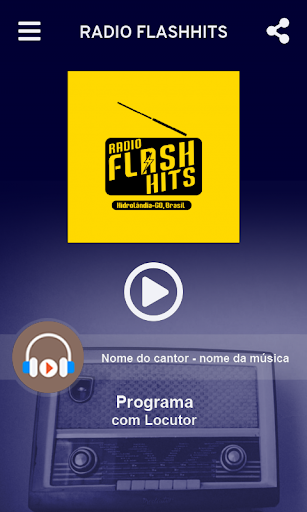 Android application Radio Flashhits screenshort
