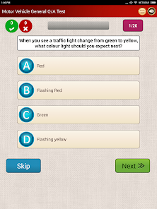 Captura 21 Driving Licence Practice Tests android