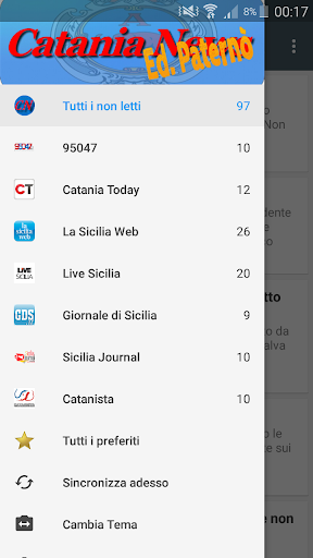 Android application Catania News Ed. Paternò screenshort