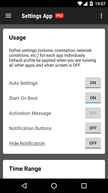 Settings App Pro - AutoSetting - 1.0.170 - (Android)
