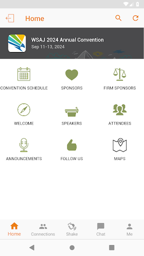 WSAJ Events Screen 3